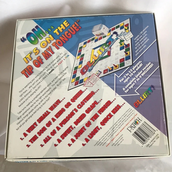 Blurt! board game: Webster’s game of word racing! - Picture 4 of 5